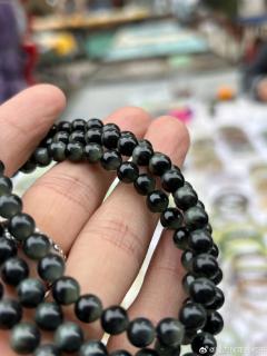 青花聚宝盆长串